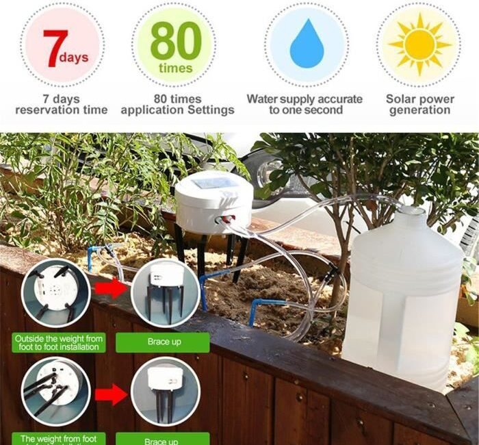 découvrez notre système solaire d'arrosage autonome, une solution éco-responsable et innovante pour un jardin toujours verdoyant. profitez d'une irrigation efficace grâce à l'énergie solaire, tout en réduisant votre consommation d'eau. idéal pour semis, potagers et espaces extérieurs, ce système facilite l'entretien de vos plantes tout en respectant l'environnement.