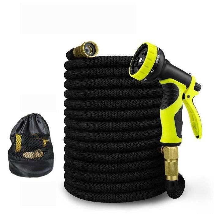 découvrez nos tuyaux de jardin résistants de 25 à 150 pieds avec raccords inclus, parfaits pour un arrosage efficace et durable de votre jardin.